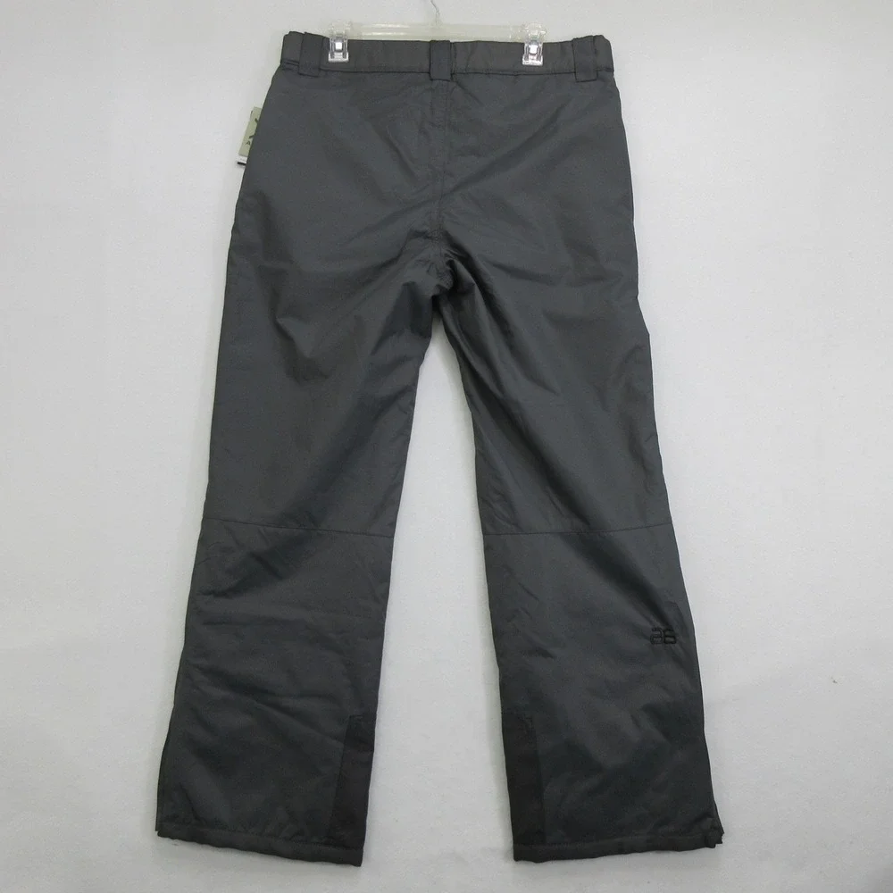 Arctix Men's Essentials Insulated Snow Pants Medium Charcoal Gray Ski New DEFECT